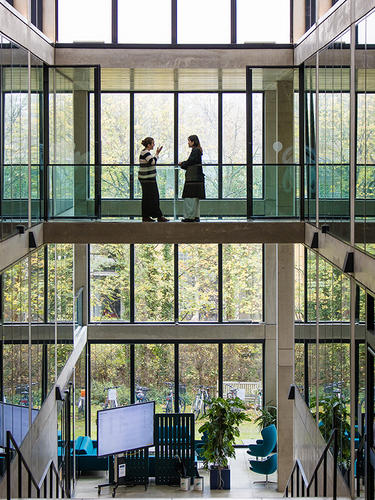 Interior of the Manor Road building